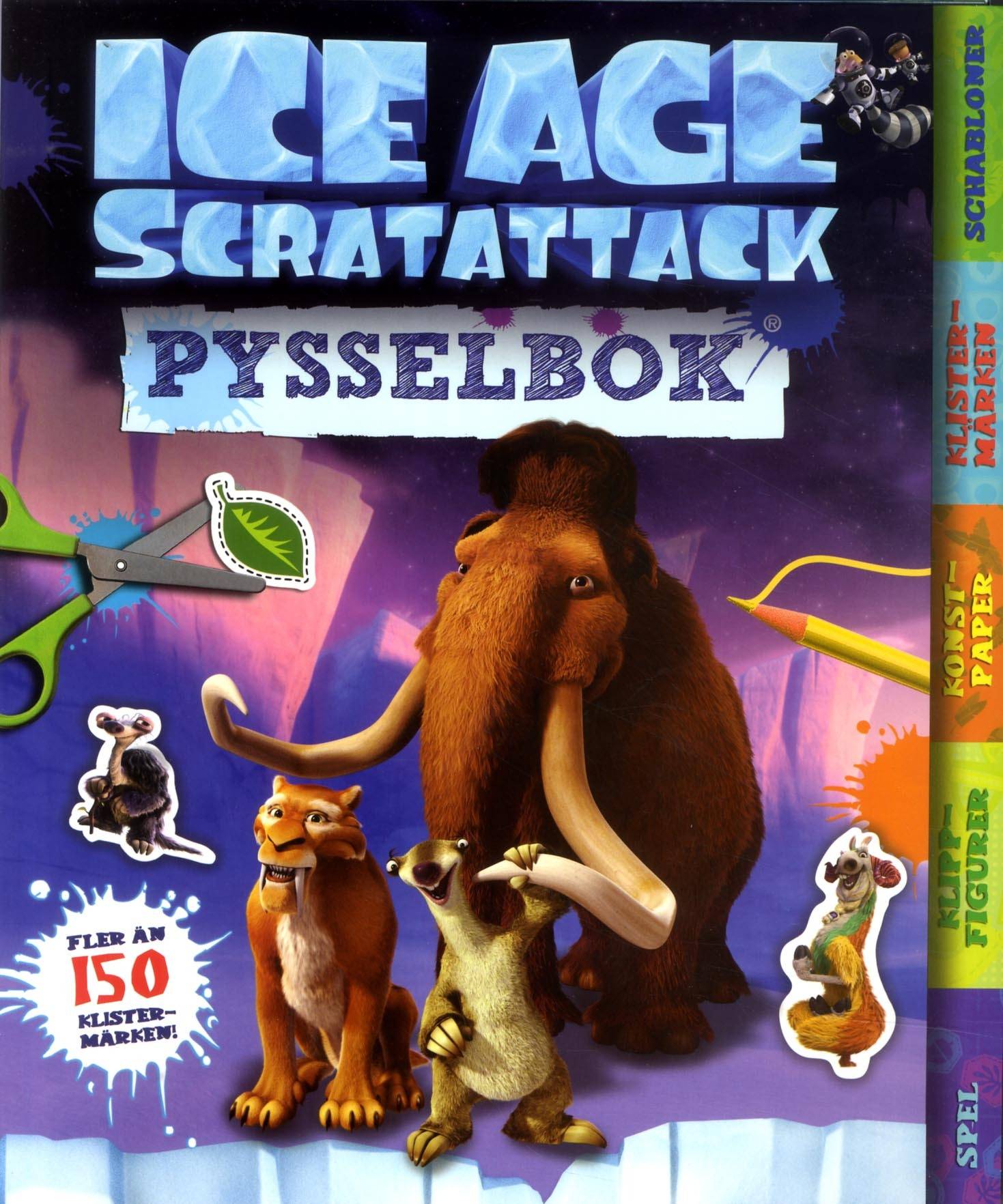 Ice Age. Scratattack : pysselbok