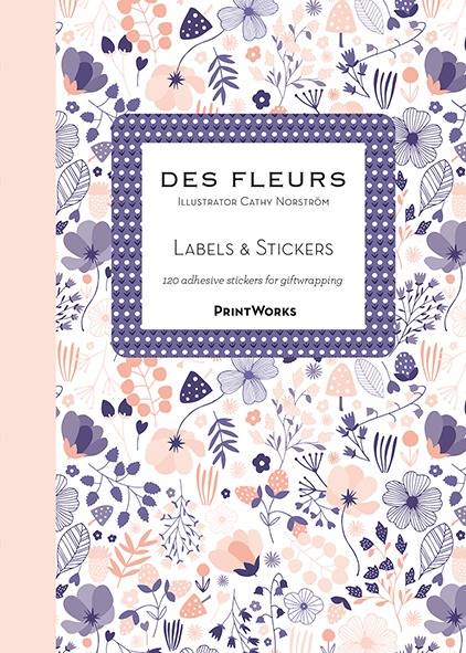 Des Fleures Sticker Book