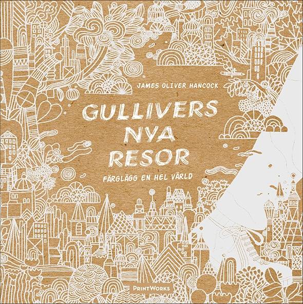 Gullivers nya resor : färglägg en hel värld