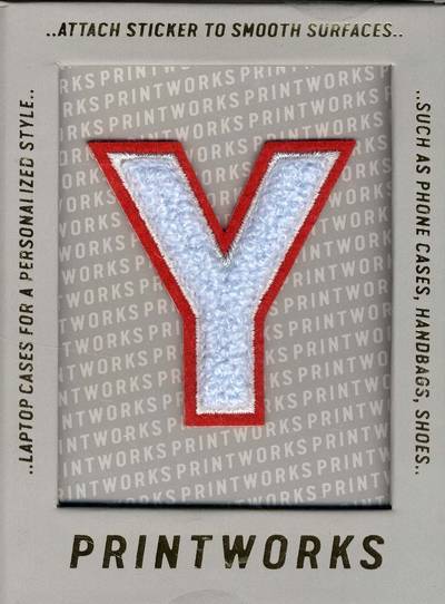 Y - Embroidered Sticker