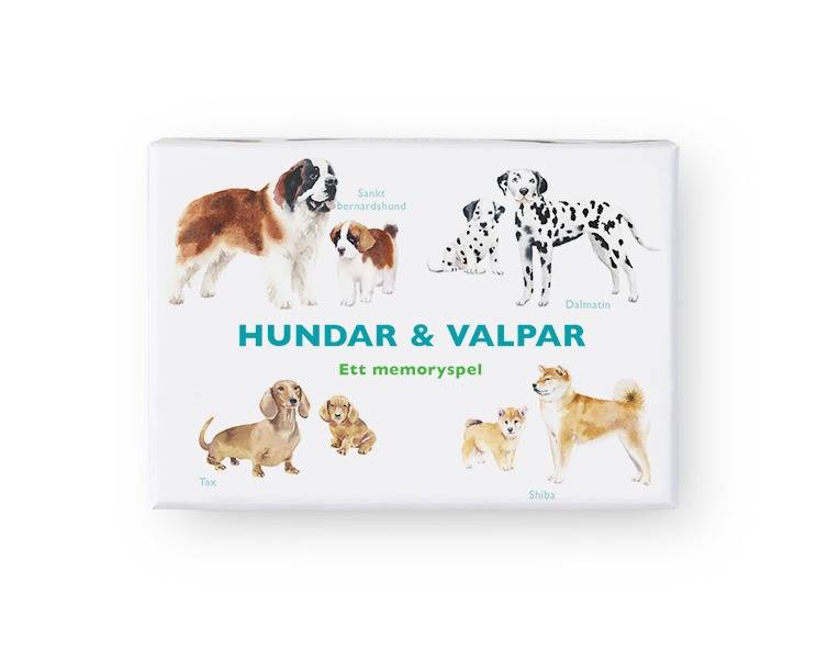 Hundar och valpar : ett memoryspel