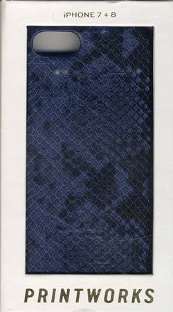iPhone 7/8 case - Blue Snake