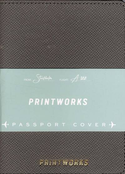 Passport holder - Grey