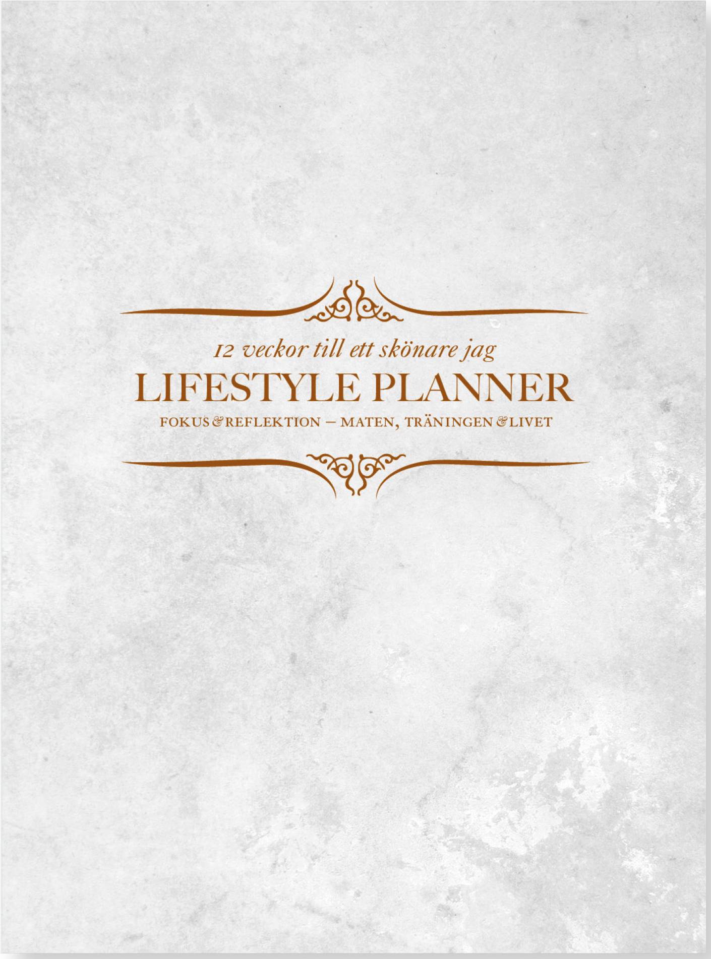 Lifestyle planner : 12 veckor till ett skönare jag