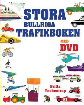 Stora bullriga trafikboken med DVD