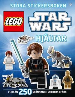 Lego star wars stora stickersboken : hjältar