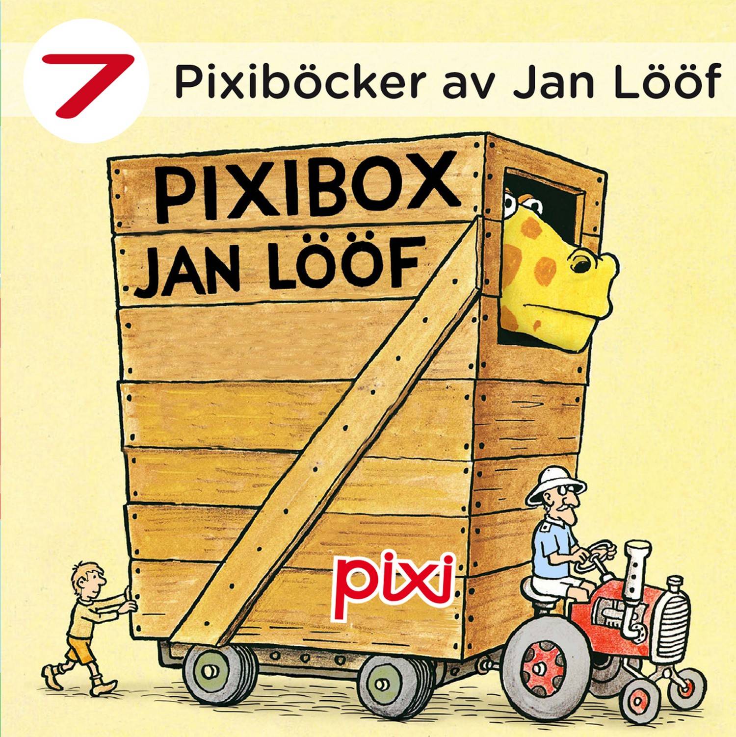 7 Pixiböcker av Jan Lööf