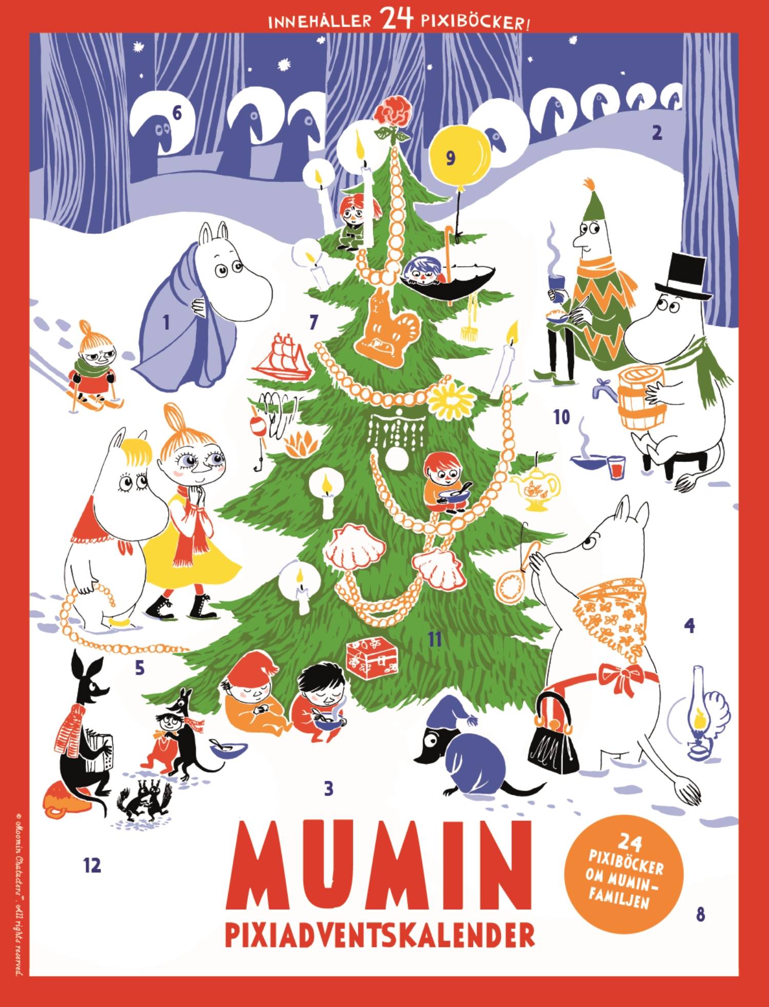 Pixi adventskalender - Mumin