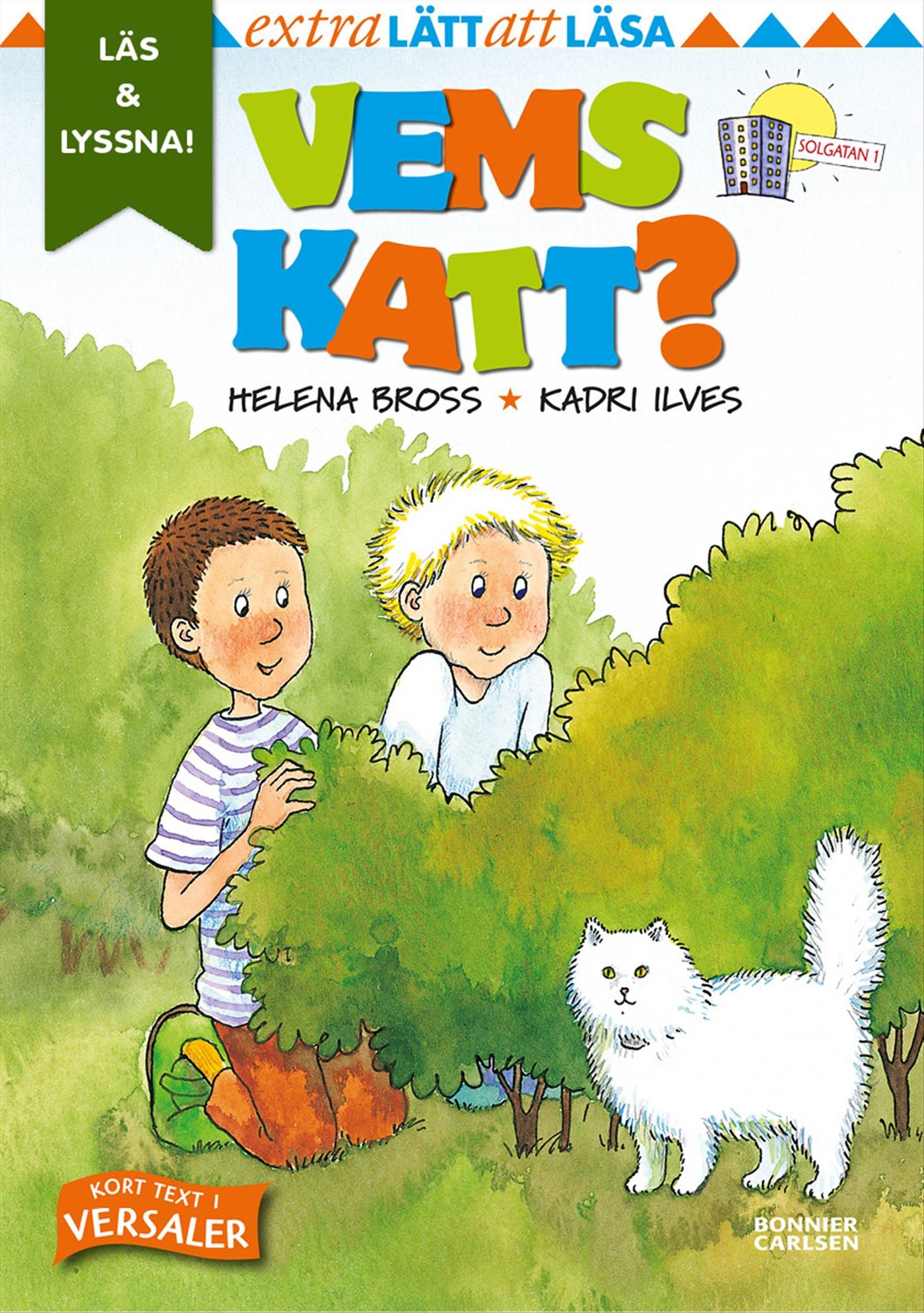 Vems katt? (e-bok + ljud)