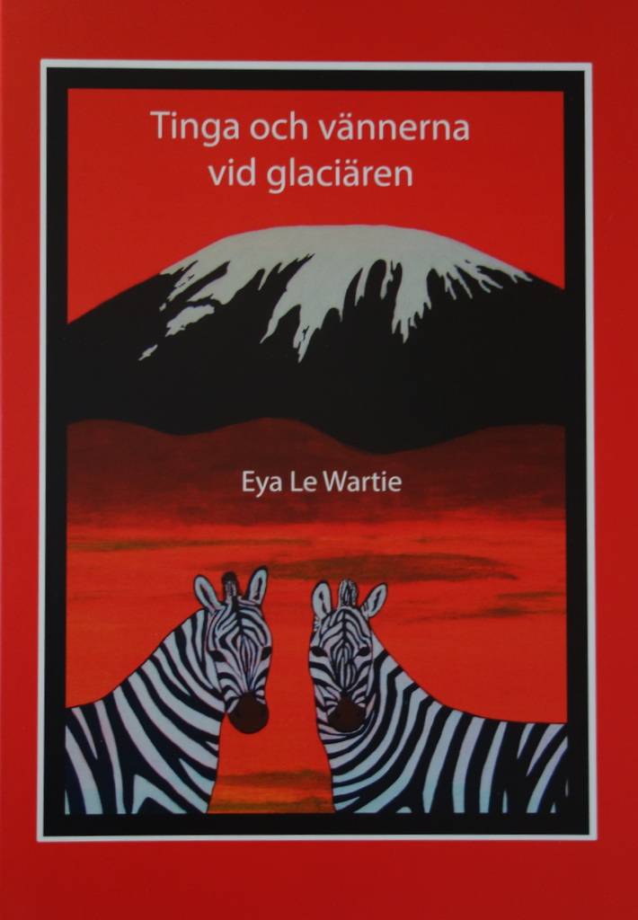Tinga och vännerna vid glaciären