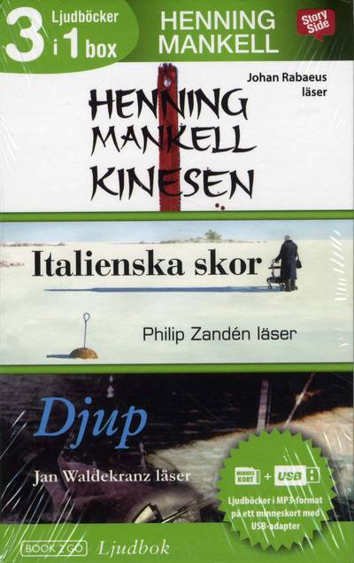 Henning Mankell 3 i 1 box