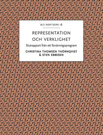 Representation och verklighet : historiska och nutida perspektiv på den aristoteliska traditionen