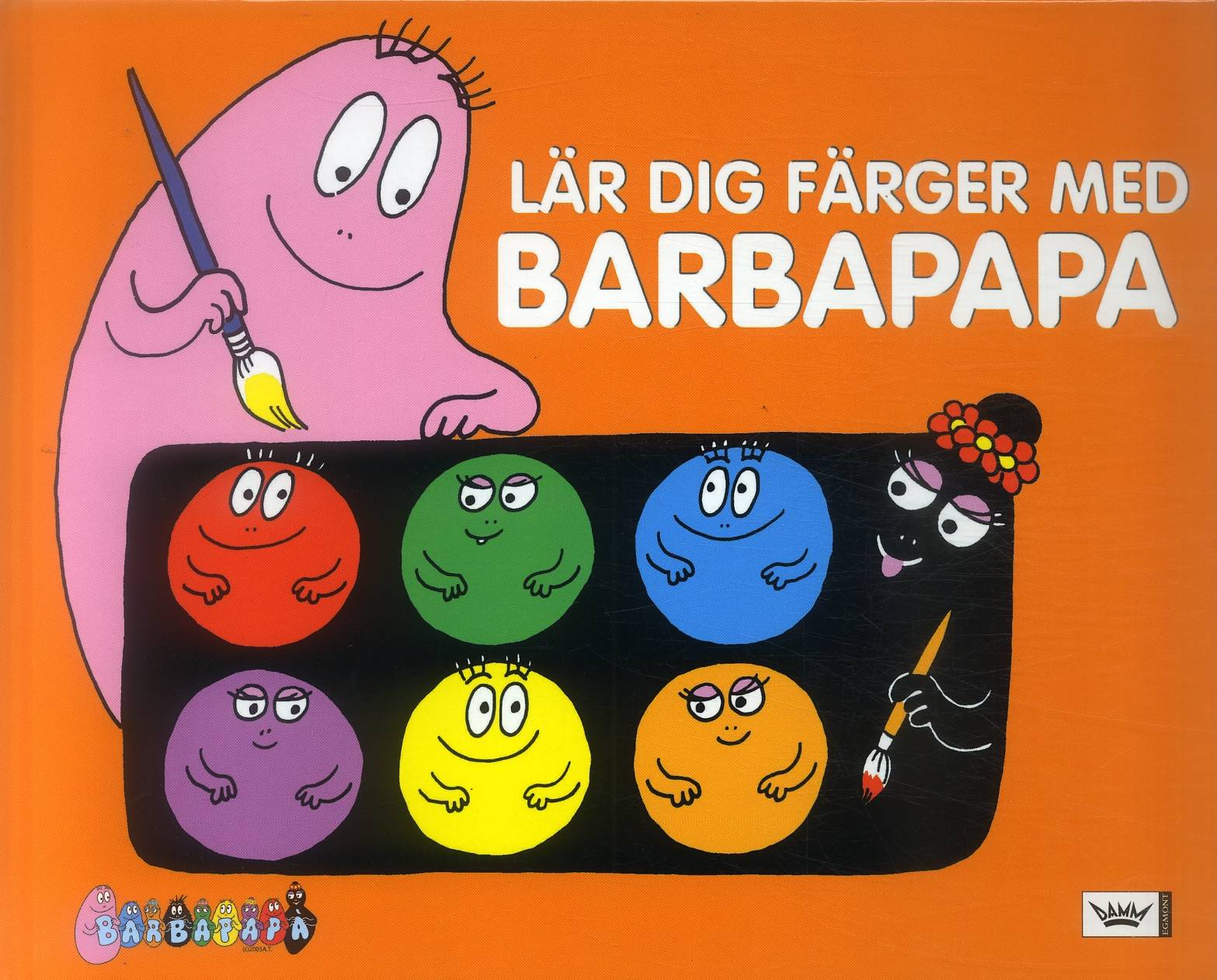 Lär dig färger med Barbapapa