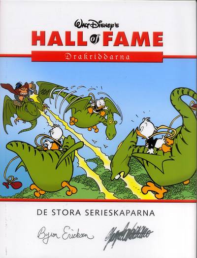 Walt Disney's hall of fame : de stora serieskaparna. 09, Byron Erickson, Giorgio Cavazzano : Drakriddarna