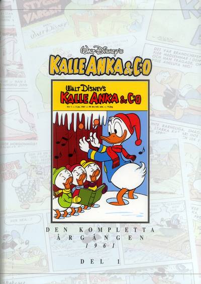Kalle Anka & C:o. Den kompletta årgången 1961. D. 1