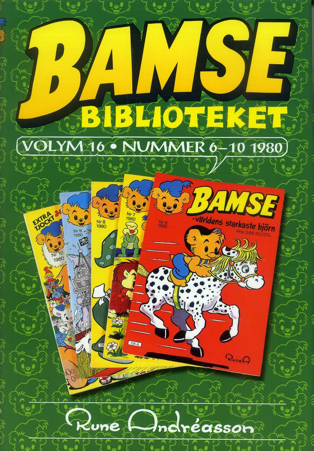 Bamsebiblioteket. Vol. 16, Nummer 6-10 1980