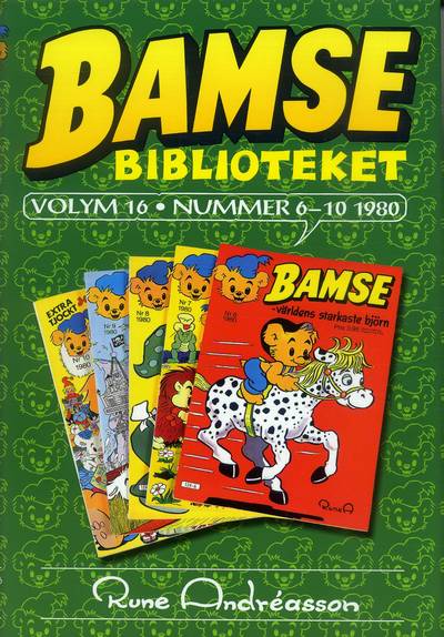 Bamsebiblioteket. Vol. 16, Nummer 6-10 1980
