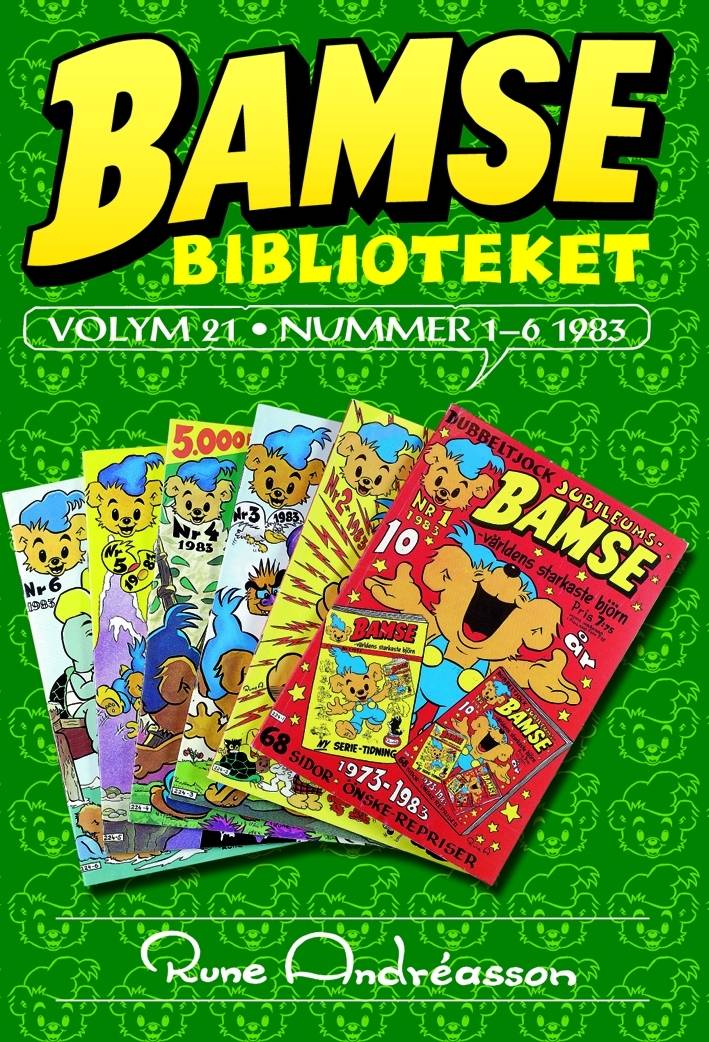 Bamse Biblioteket volym 21 - nummer 1-6 1983