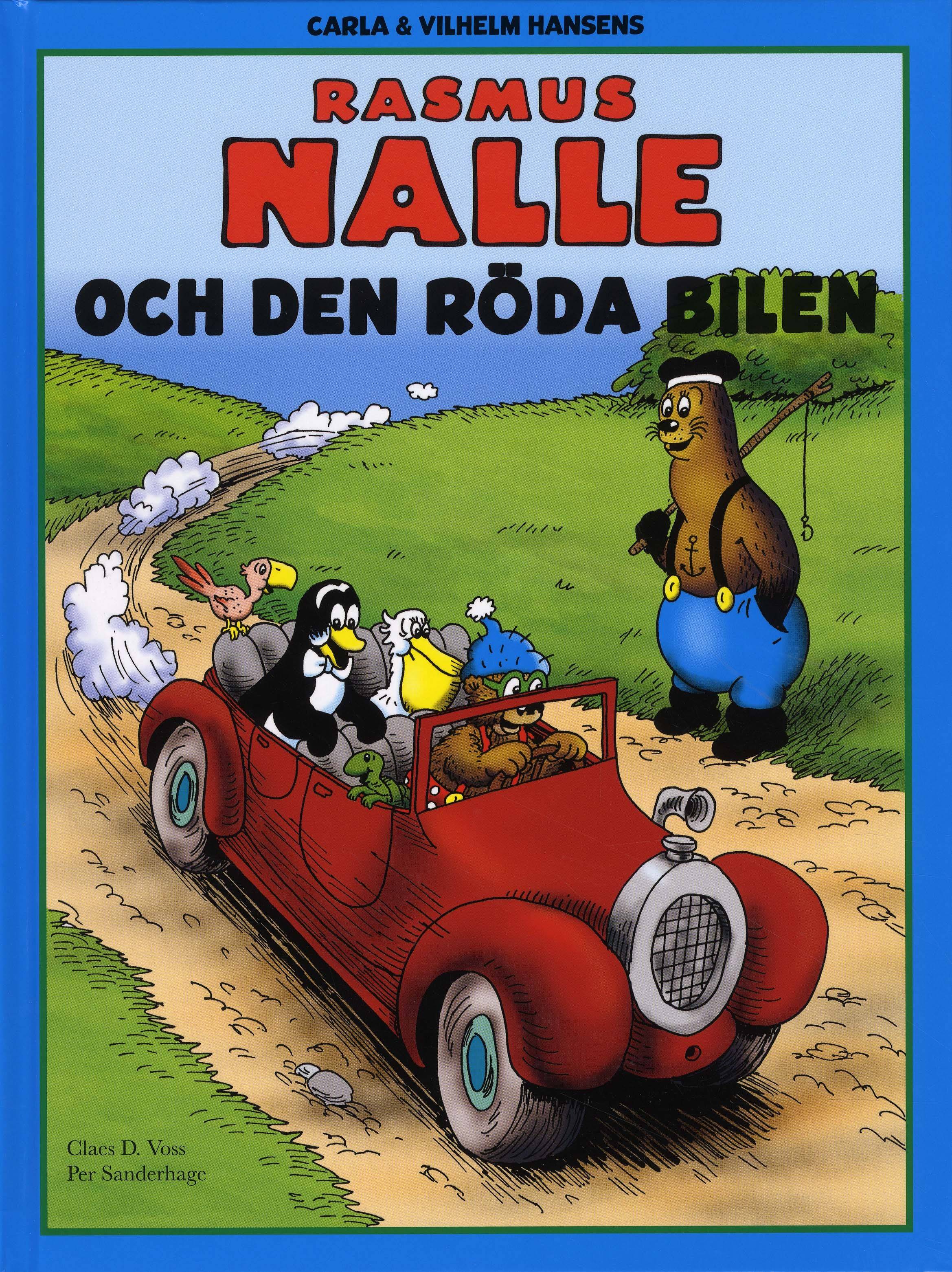 Rasmus Nalle och den röda bilen