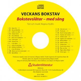 Veckans bokstav Extra cd-sats