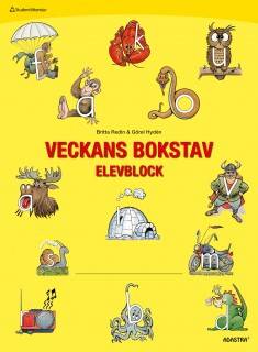 Veckans bokstav Elevblock färre än 20 ex