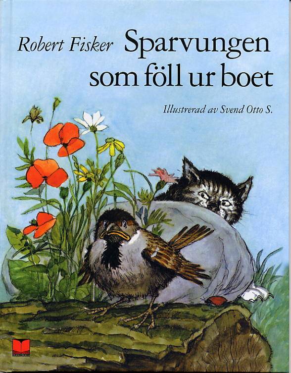 Sparvungen som föll ur boet