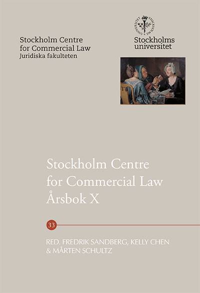 Stockholm Centre for Commercial Law Årsbok X