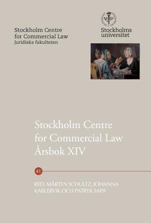 Stockholm Centre for Commercial Law Årsbok XIV