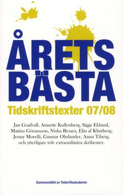 Årets bästa tidskriftstexter 07/08