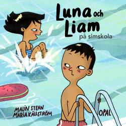 Luna och Liam på simskola