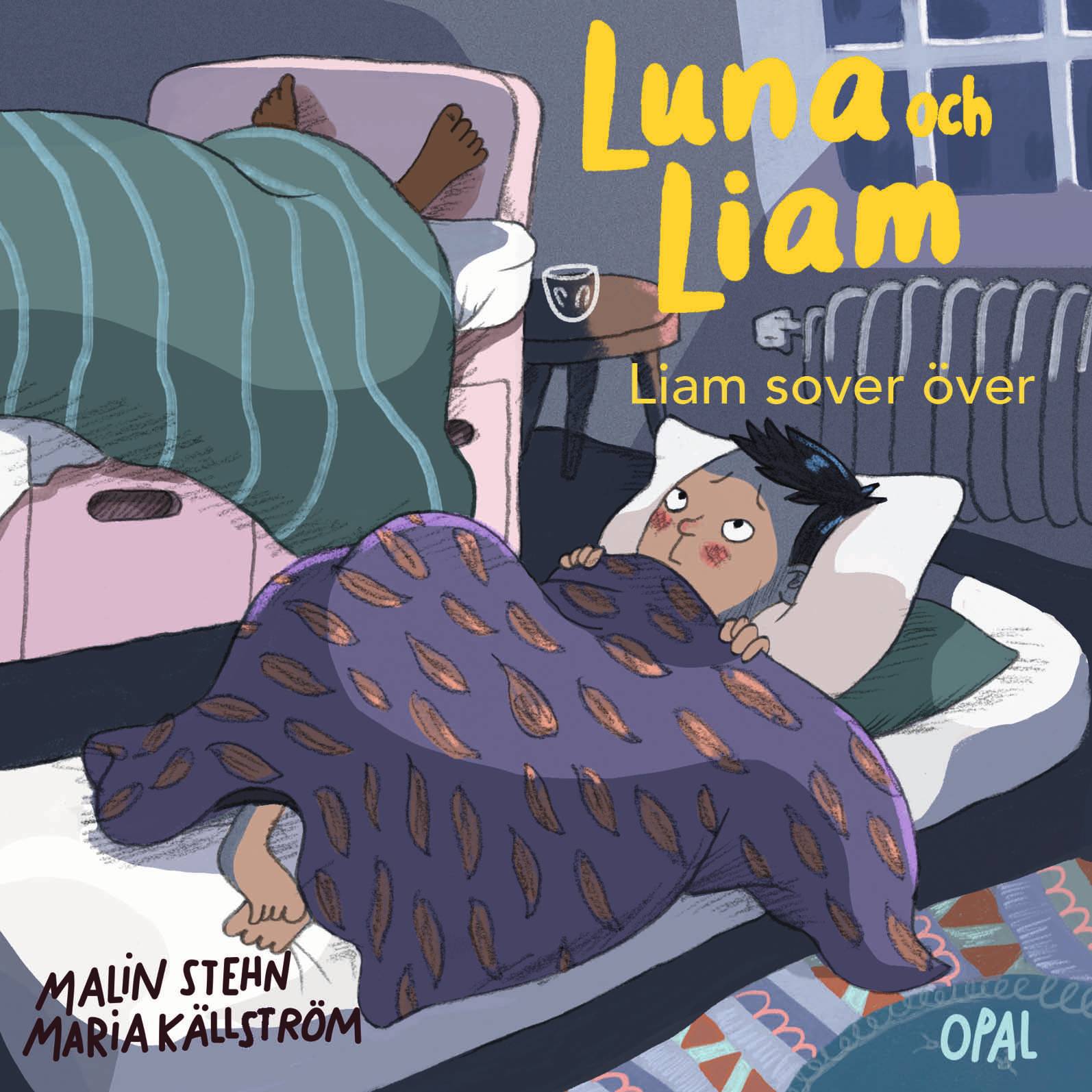 Liam sover över