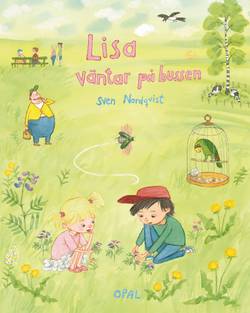 Lisa väntar på bussen