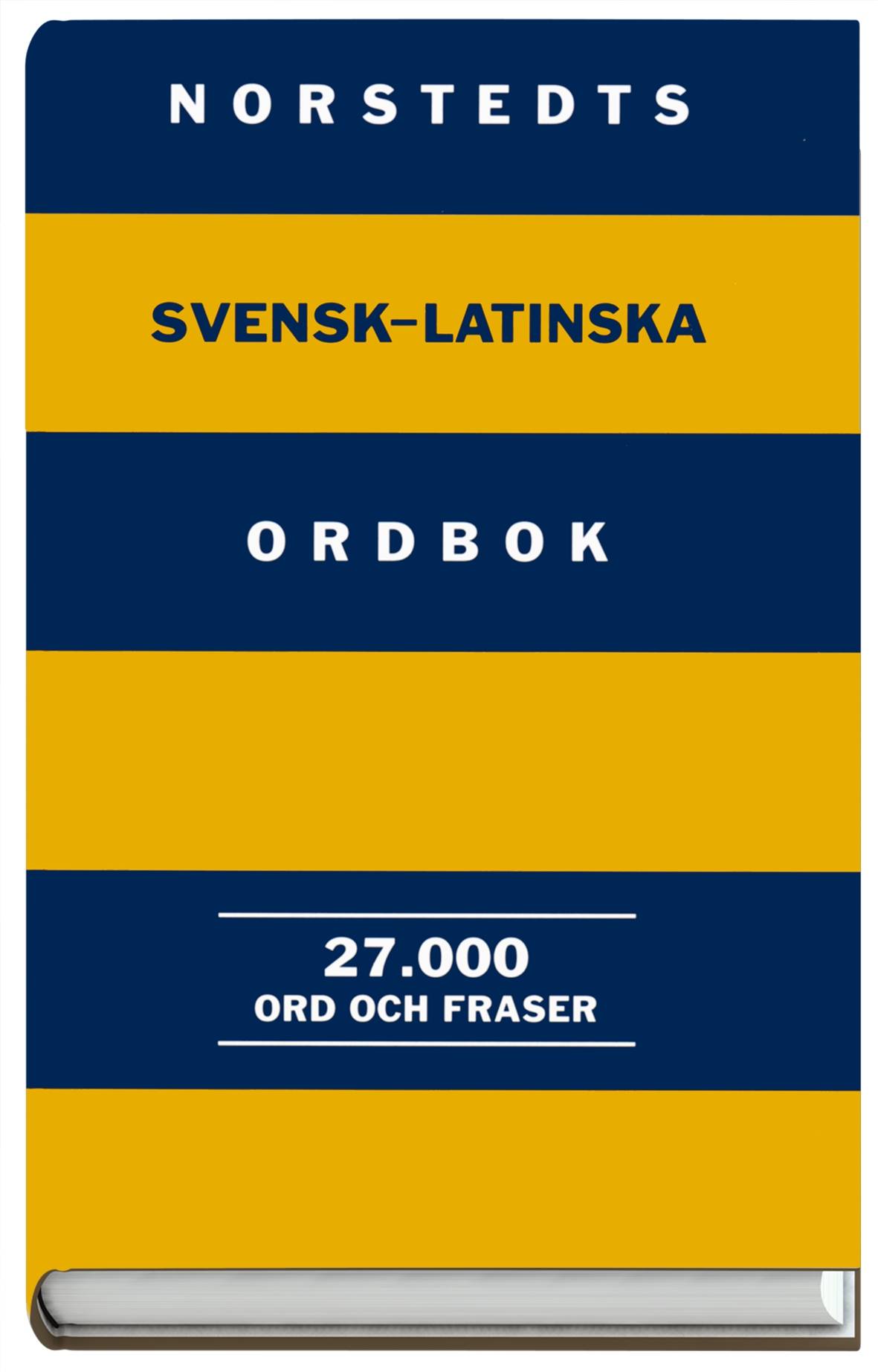 Norstedts svensk-latinska ordbok : 27.000 ord och fraser