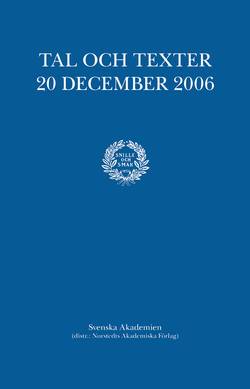 Tal och texter 20 december 2006