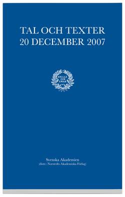 Tal och texter 20 december 2007
