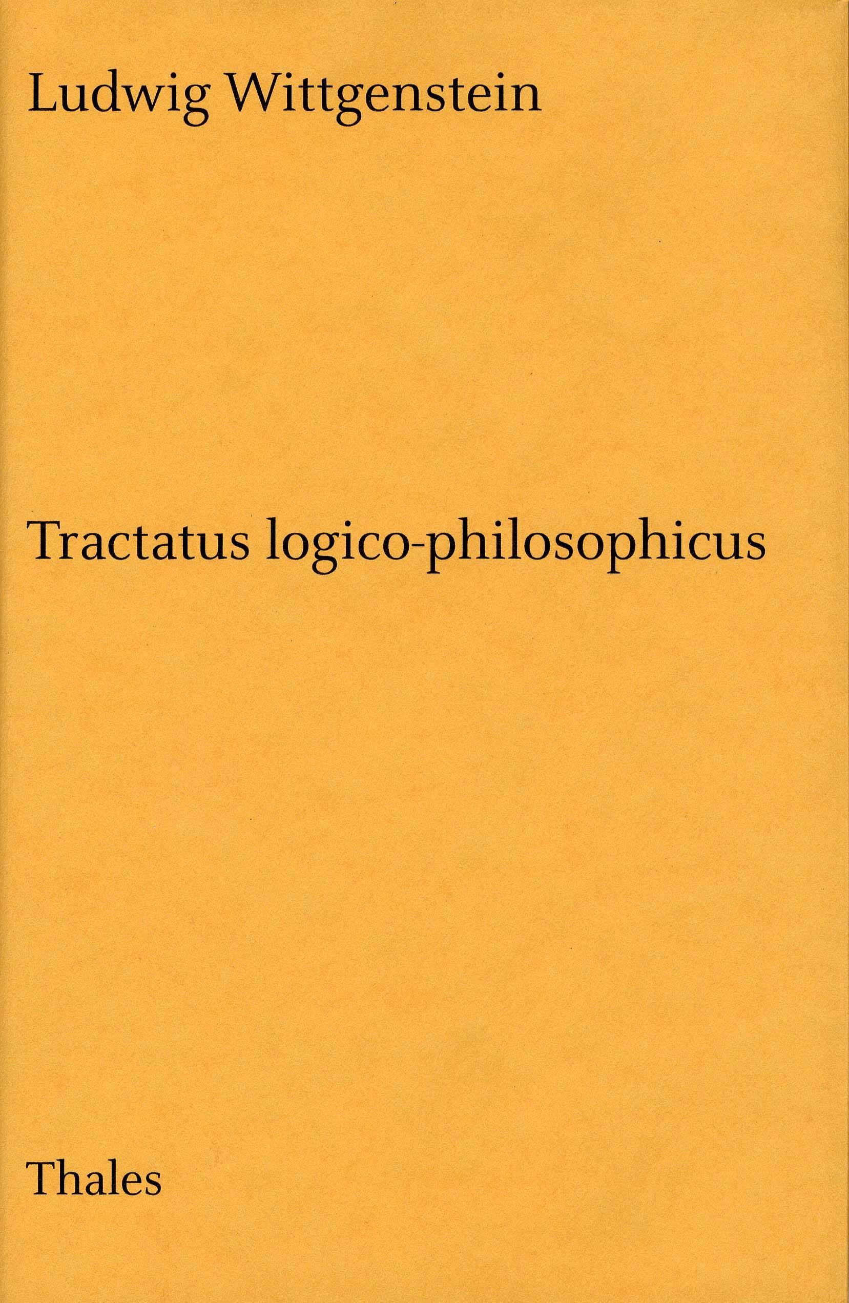 Tractatus logico-philosophicus