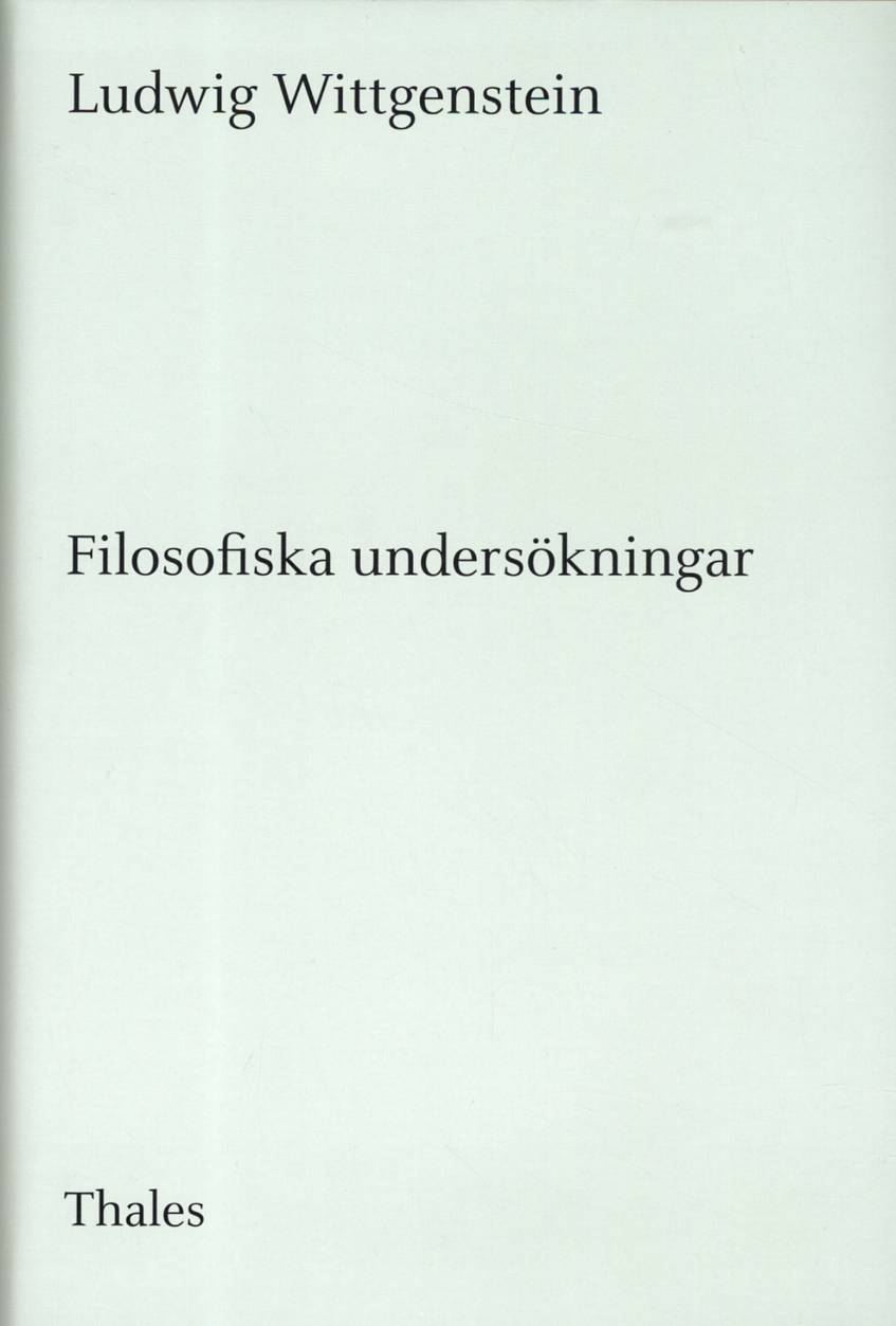 Filosofiska undersökningar