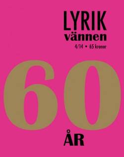 Lyrikvännen 4(2014) 60 år