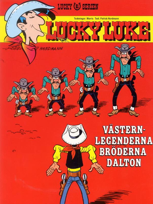 Lucky Luke Västernlegenderna Bröderna Dalton