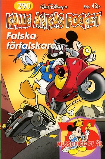 Kalle Ankas Pocket nr 290 - Falska förfalskare