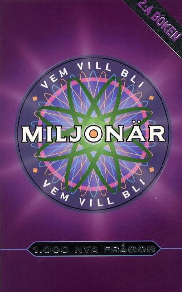 Vem vill bli miljonär 2 boken. 1000 nya frågor