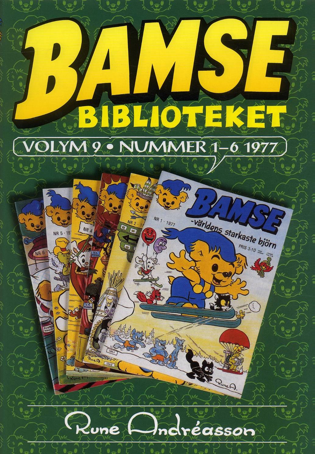 Bamse Biblioteket volym  9 - nummer 1-6 1977