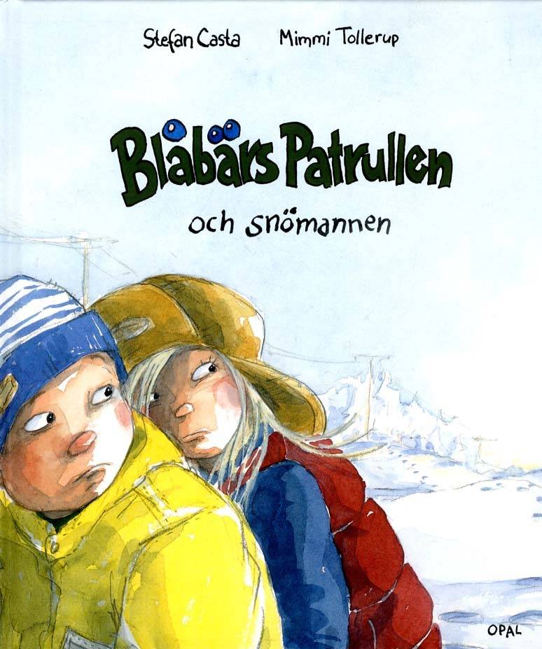 Blåbärspatrullen och snömannen