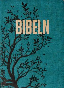 Bibel 2026 (blågrön) - tygklädd med tumindex, utan noter