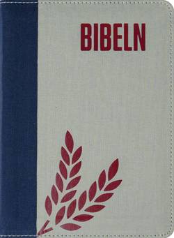 Bibel 2026 (blå/grå) - blixtlås, slim