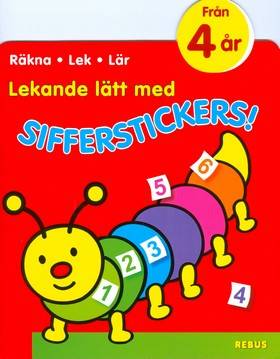 Lekande lätt med sifferstickers!