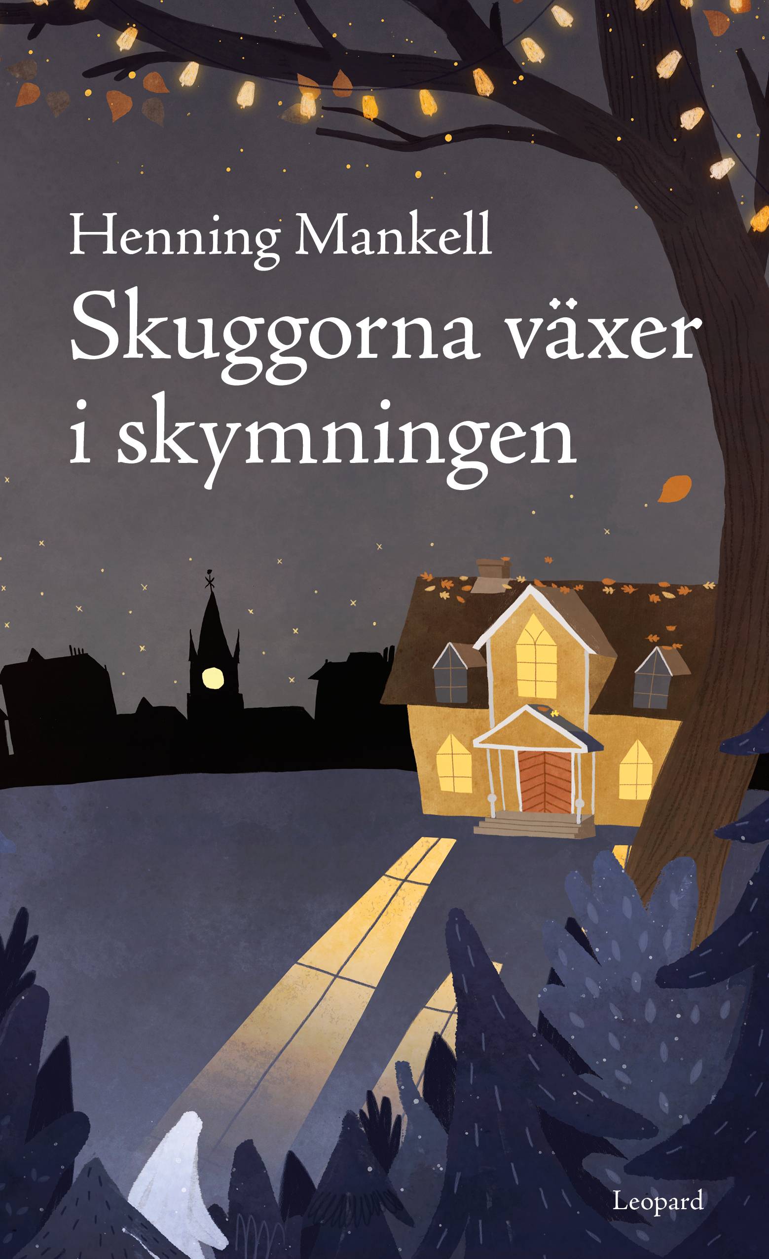 Skuggorna växer i skymningen