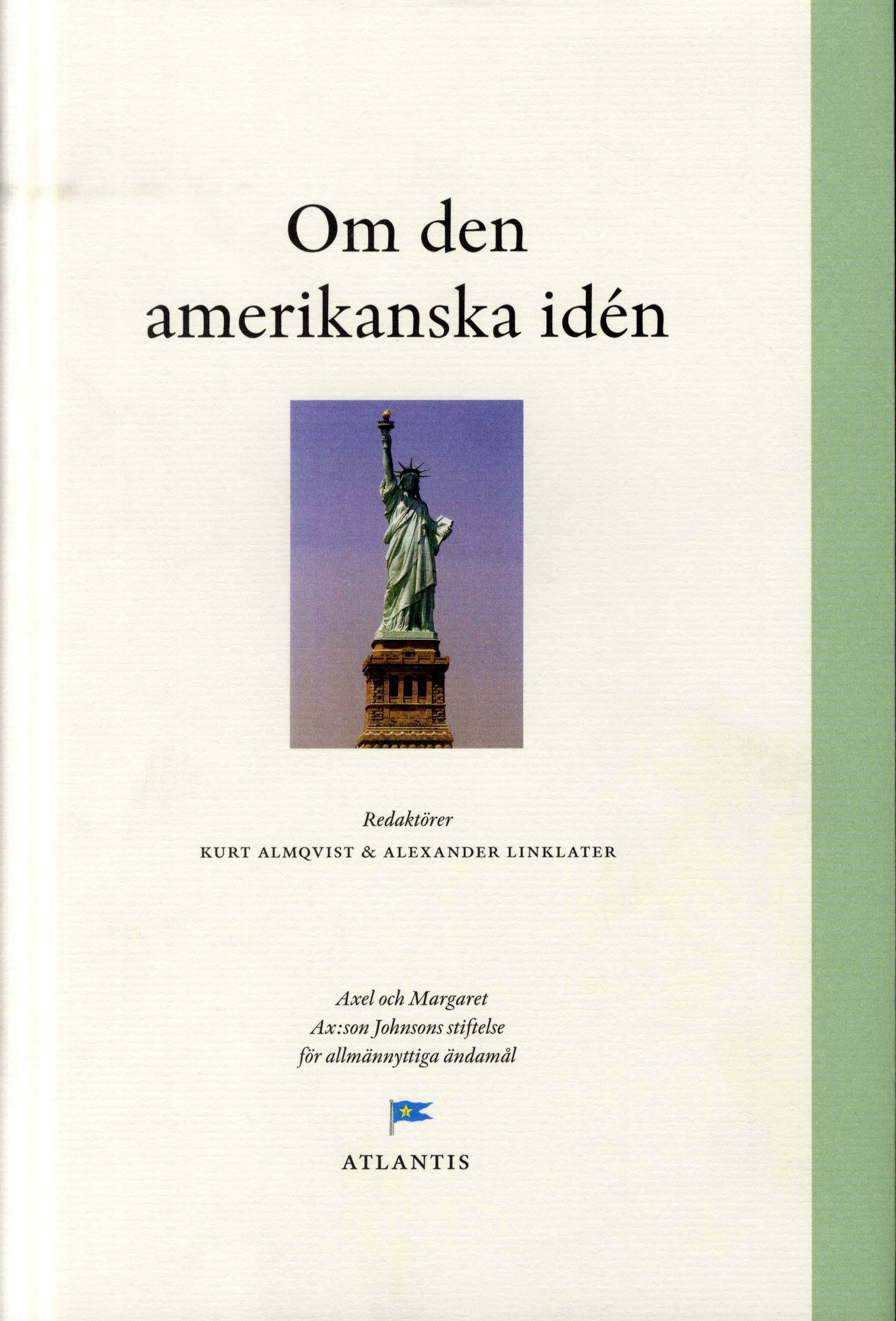 Om den amerikanska idén