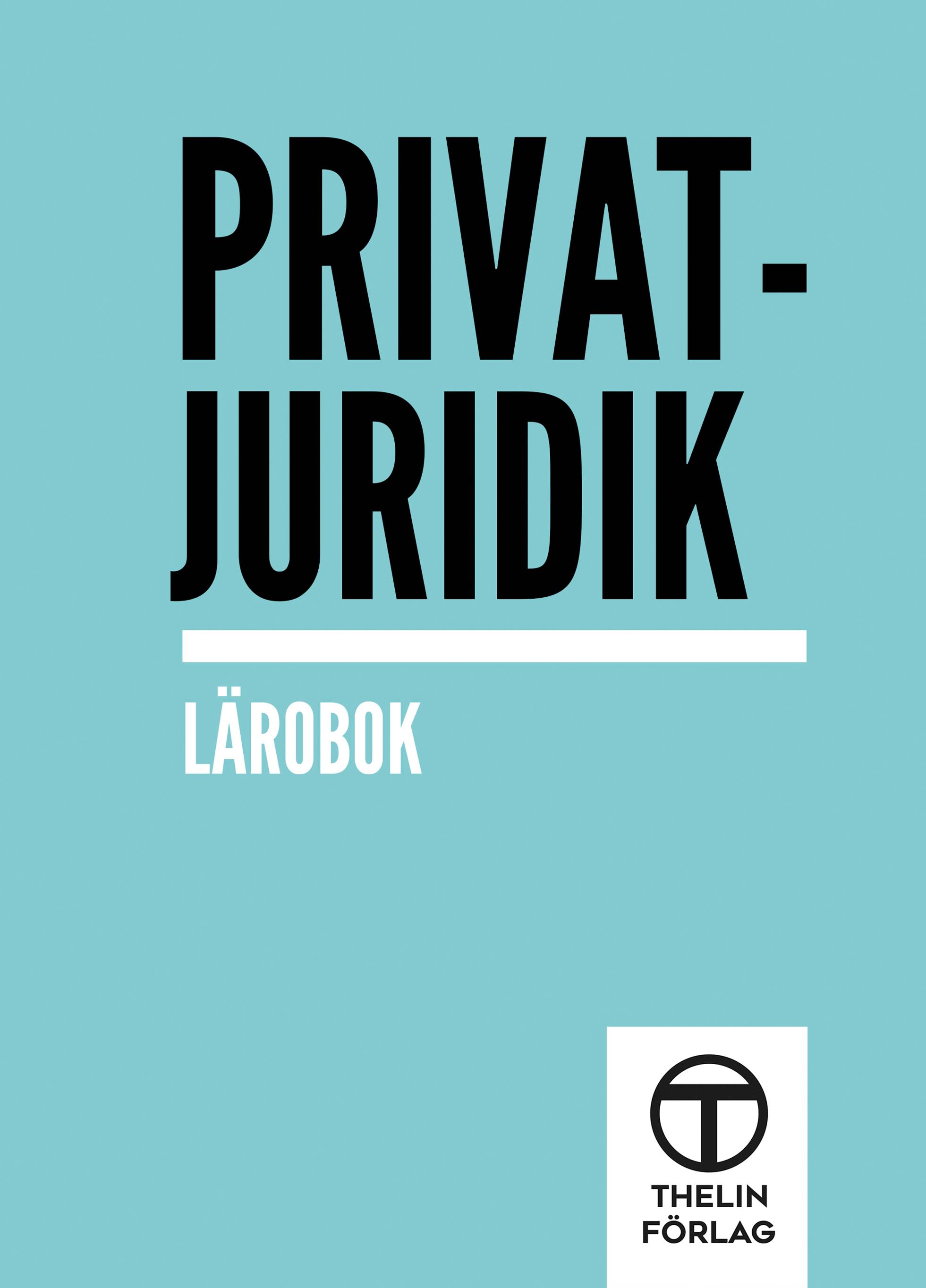 Privatjuridik - Lärobok