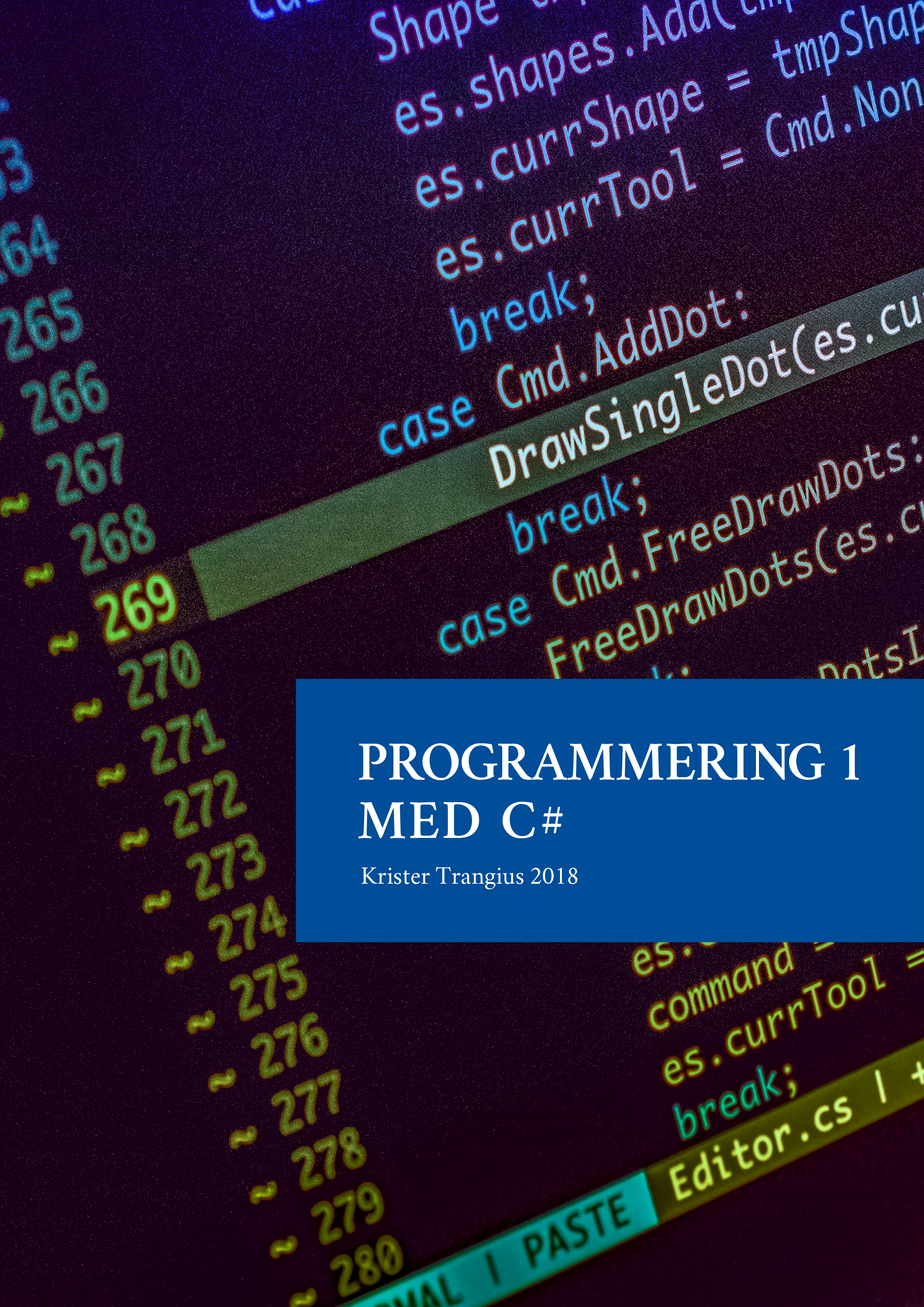 Programmering 1 med C# V2018 - Lärobok